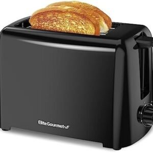 Elite Gourmet ECT1027B Cool Touch Toaster